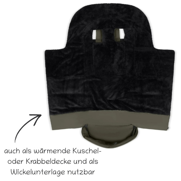 ABC Design Winterfußsack als Fußsack, Decke und Wickelunterlage