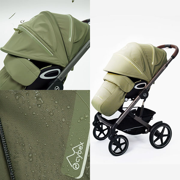 Cybex Talos S Lux Kinderwagen in verschiedenen Wetterlagen