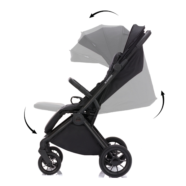 Verstellbare Rückenlehne am Fill Skipper Buggy