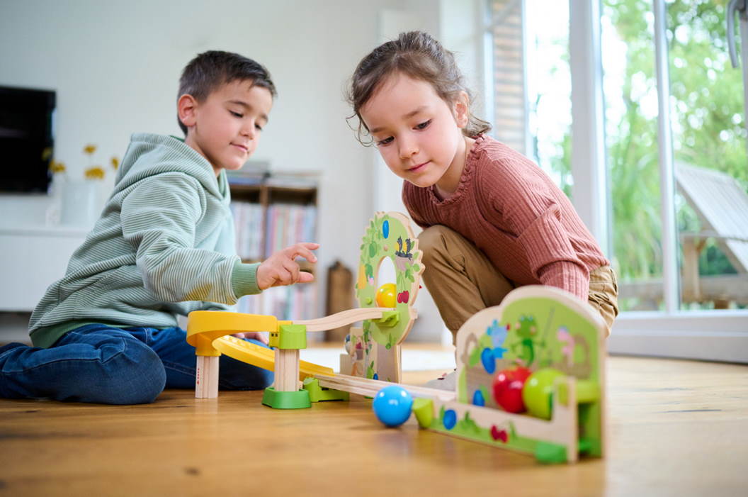 Haba Kullerbü - Kugelbahn Obstgarten haba-kullerbue-kugelbahn-obstgarten