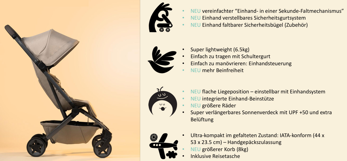 Joolz Aer+ 2 Buggy neue Kollektion Neuheiten im Überblick