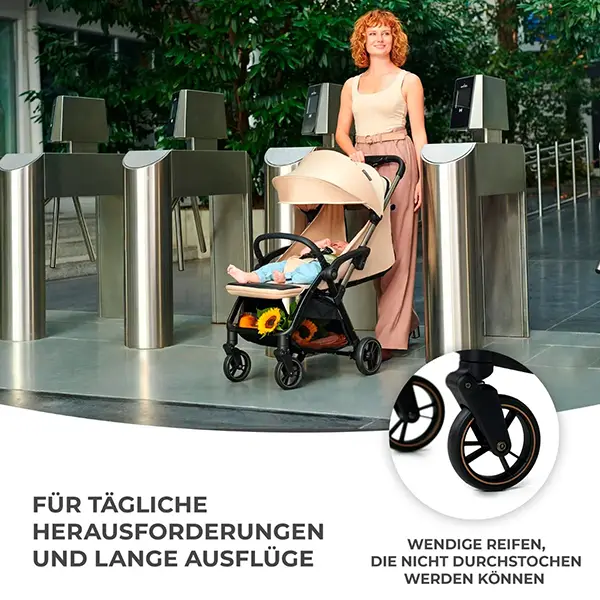 Ein Kinderwagen für den Alltag und auf Reisen Ein Kinderwagen für den Alltag und auf Reisen
