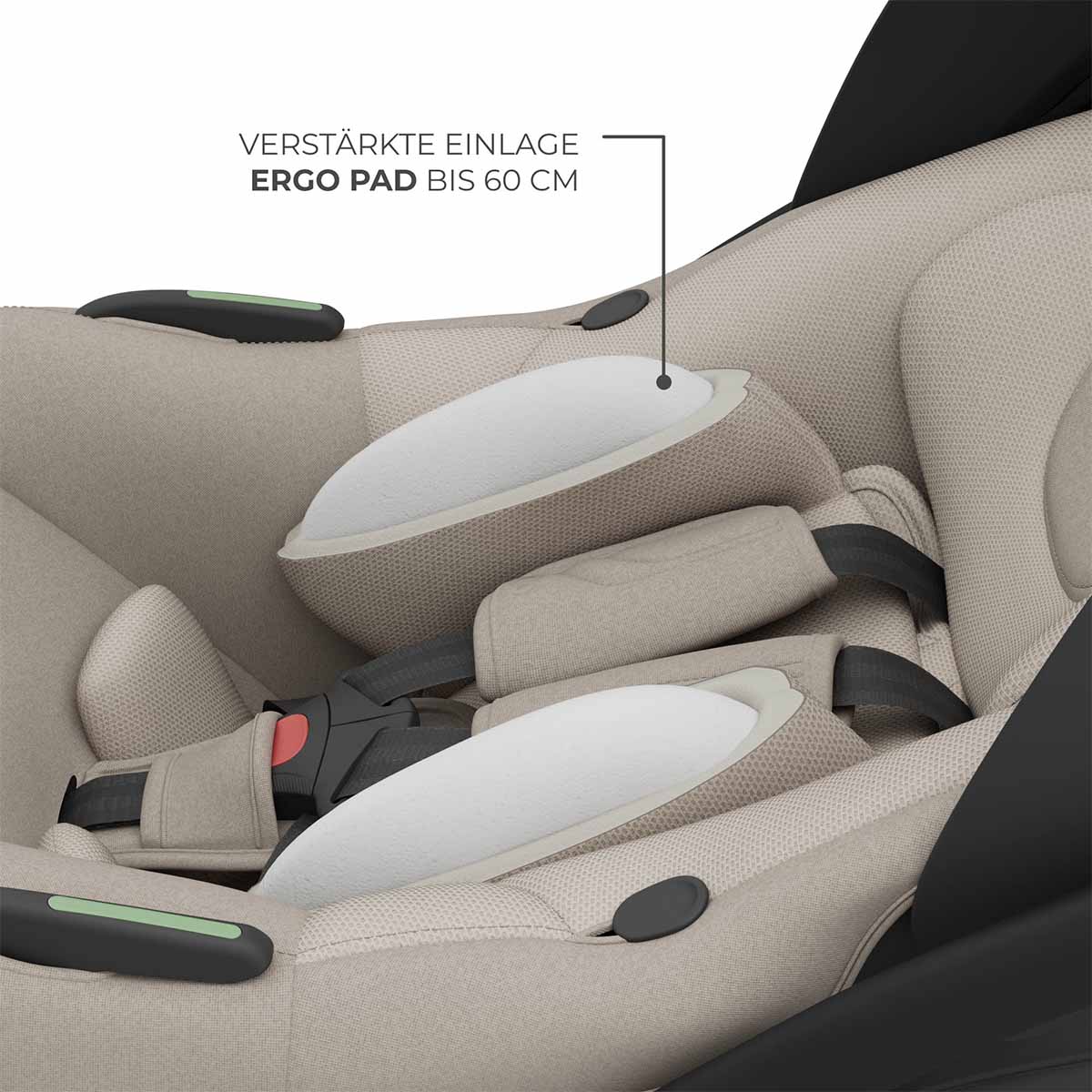 Zeigt den Ergonomischen Sitzverkleinerer