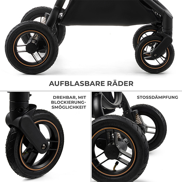 Der perfekte Begleiter Kinderrkraft-Buggy-Mitzy-Air-Federn-und-Räder