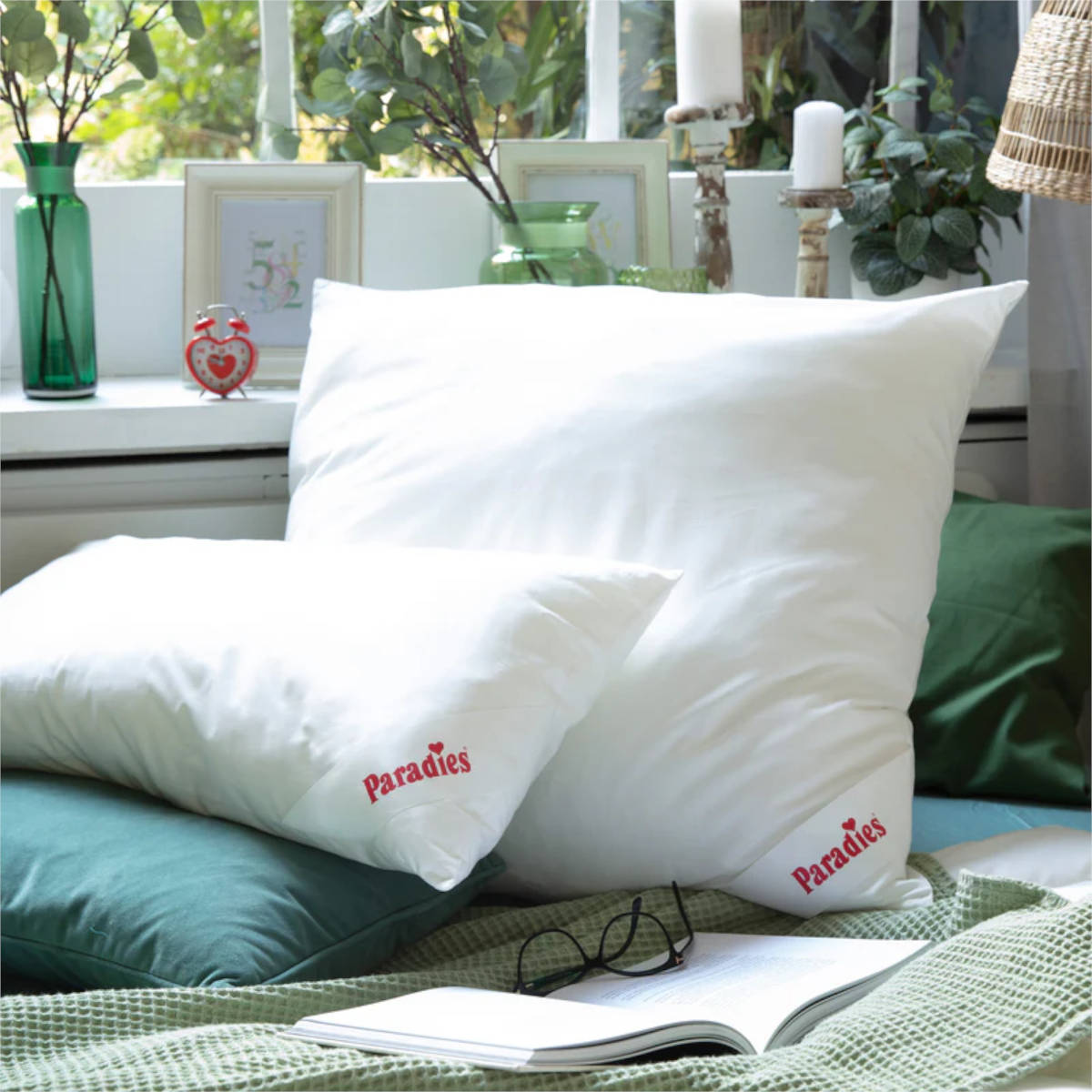 Paradies Softy medium Bio Kissen Stoffe Paradies Softy medium Bio Kissen