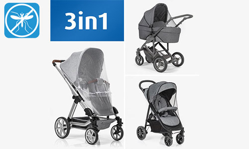 RainCover Classic+ Regenschutz für Kombi-Kinderwagen