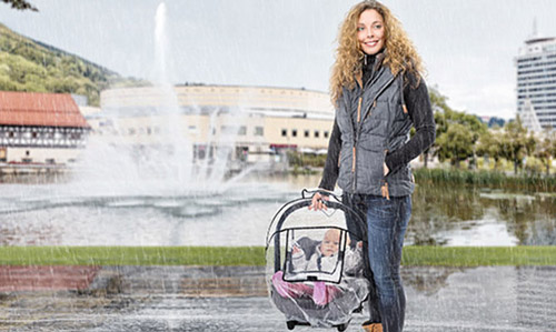 RainCover Classic+ Regenschutz für Kombi-Kinderwagen