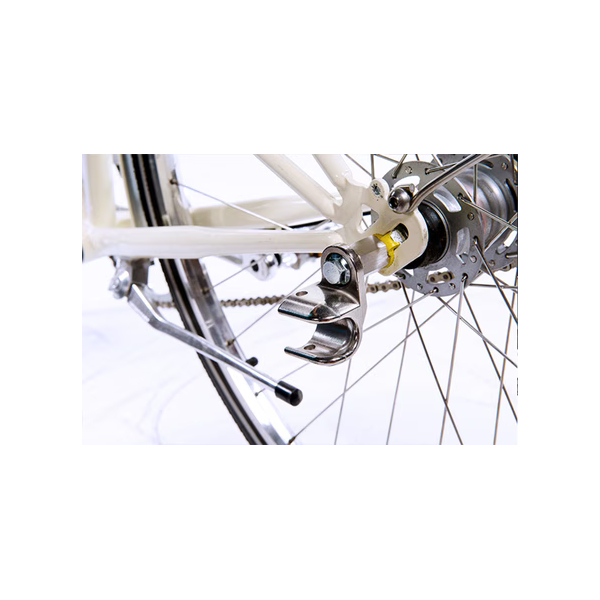 Sichere Befestigung am Fahrrad mit der Thule ezHitch Achsbefestigung Sichere Befestigung am Fahrrad mit der Thule ezHitch Achsbefestigung