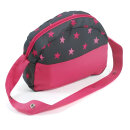 Bayer Chic 2000 Wickeltasche für Puppen Grau Pinke...