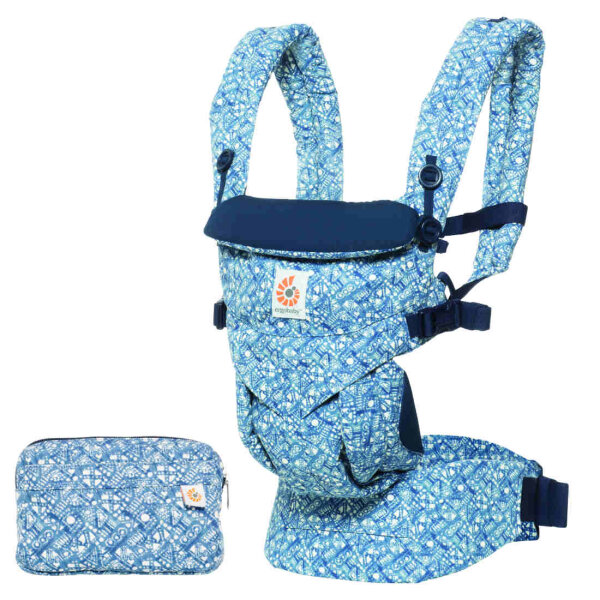 Ergobaby Babytrage Omni 360 Batik Indigo