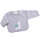 Bebes Collection Ärmel-Lätzchen mit Klett Lama grau