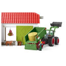 Schleich Farm World Traktor mit Anhänger