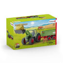 Schleich Farm World Traktor mit Anhänger