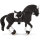 Schleich Horse Club Friese Hengst Reitturnier