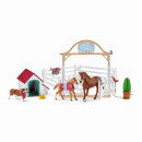 Schleich Horse Club Hannahs Gastpferde mit Hündin Ruby