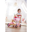 Haba  Lauflernwagen Glitzer-Flitzer aus Holz rosa/natur