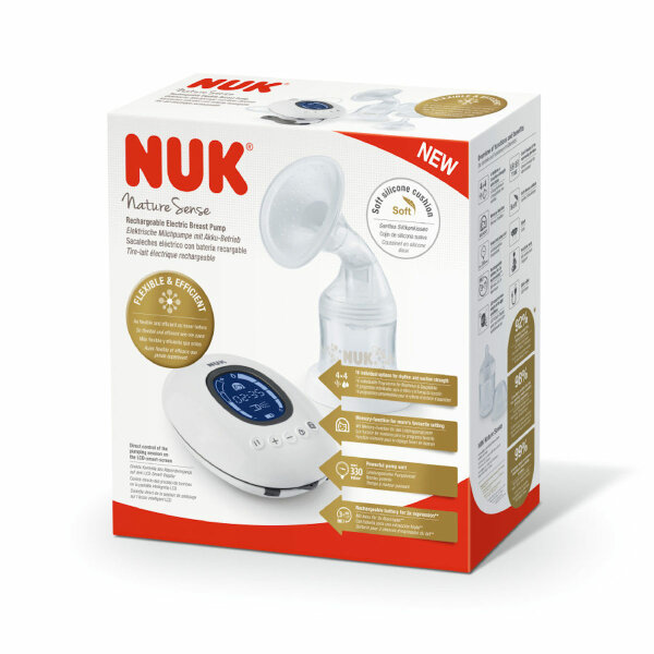 NUK Nature Sense elektrische Milchpumpe mit Akku-Betrieb, 124,90 €
