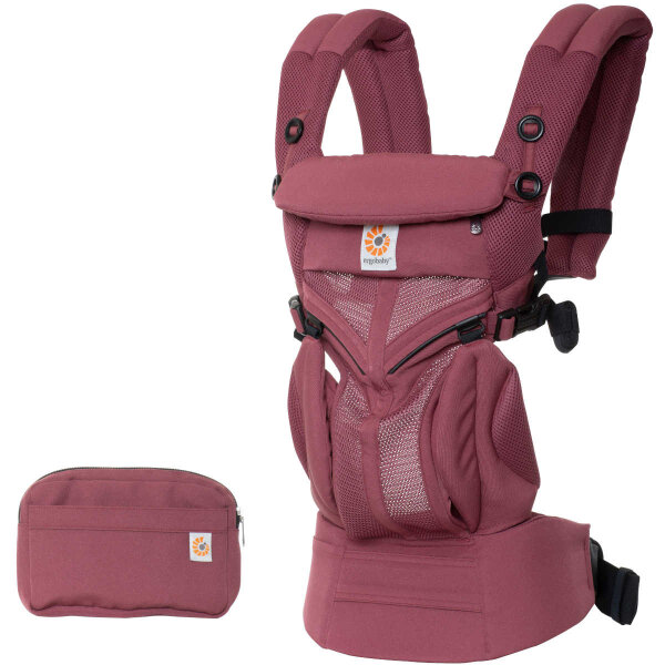 Ergobaby Babytrage Omni 360 Cool Air Mesh Plum