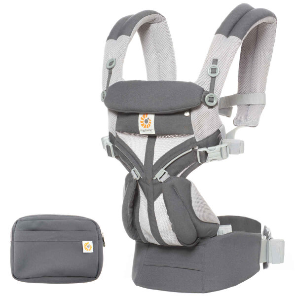 Ergobaby Babytrage Omni 360 Cool Air Mesh Carbon Grey
