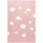 Livone Kinderteppich Happy AUF WOLKE 7 rosa/weiss 120x180 cm