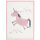Livone Kinderteppich Happy Rugs EINHORN rosa 120x180 cm