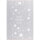 Livone Kinderteppich LOVE YOU STARS silbergrau/weiss 100x160 cm