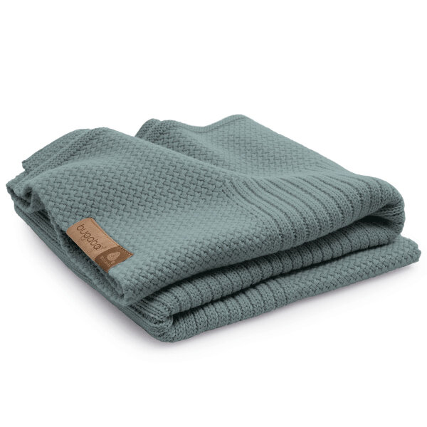 Bugaboo weiche Wolldecke Petrol Meliert