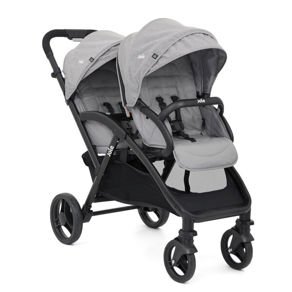 Joie Evalite Duo Geschwisterwagen inkl Regenverdeck Gray...