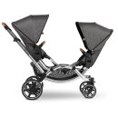 ABC Design Zoom Geschwisterwagen Diamond Edition asphalt