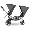 ABC Design Zoom Geschwisterwagen Diamond Edition asphalt