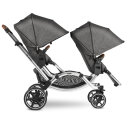 ABC Design Zoom Geschwisterwagen Diamond Edition asphalt