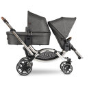 ABC Design Zoom Geschwisterwagen Diamond Edition asphalt
