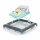 Fillikid Baby Lauflernhilfe mit elektronischem Spielbrett grau/mint