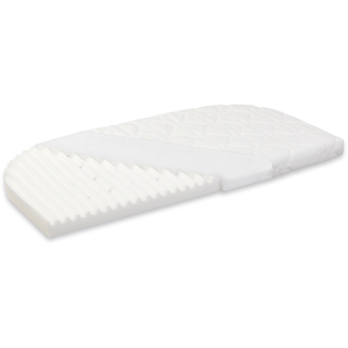 Babybay Matratze KlimaWave für Comfort und Boxspring Comfort - Weiß