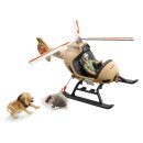 Schleich Wild Life Helikopter Tierrettung