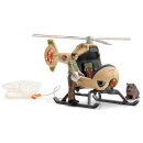 Schleich Wild Life Helikopter Tierrettung