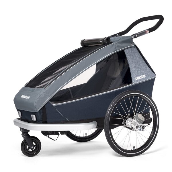 Croozer Kid Vaaya 1 Fahrradanhänger Graphite blue...