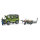 Bruder 02589 Land Rover Defender mit Anhänger und Scrambler Ducati Full Throttle mit Fahrer