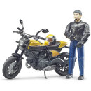 Bruder 63053 Scrambler Ducati Full Throttle mit Fahrer