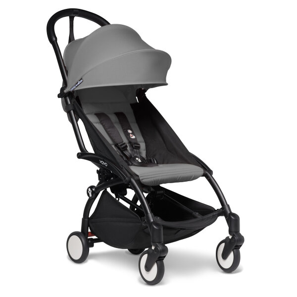 BABYZEN Kinderwagen YOYO² 6+ schwarz grau