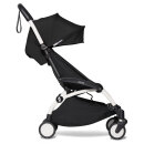 BABYZEN Kinderwagen YOYO² 6+ weiß schwarz