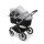 Bugaboo Fox / Cameleon Sonnendach mit Lüftungsfenstern Nebelgrau