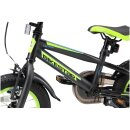 Bikestar Kinderfahrrad Urban Jungle 12 Zoll - Schwarz & Gelb