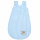 Odenwälder Jersey-Erstlingsschlafsack Tupfen bleu & blue
