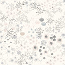 Odenwälder Babyschlafsack Thermo-Nest Daunen/Tencel flower birds grey
