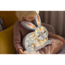 Little Lights Nachtlicht Lampe Hase hellgrau