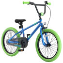 Bikestar BMX Kinderfahrrad 20 Zoll - Blau Grün
