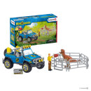 Schleich Dinosaurier Spielset Geländewagen mit...