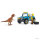 Schleich Dinosaurier Spielset Geländewagen mit Dino-Außenposten