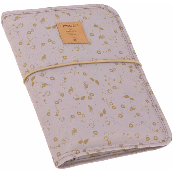 Lässig Windeltasche Changing Pouch Flowers Lilac